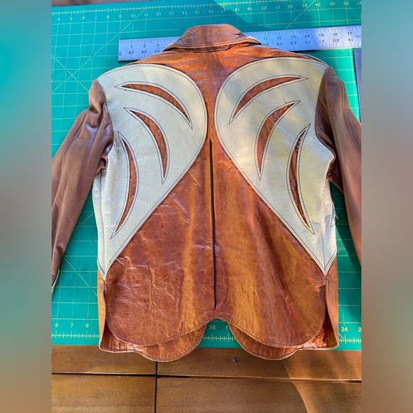 Vintage East West Musical Instruments Co. San Francisco Leather “Parrot” Jacket - Picture 2 of 13